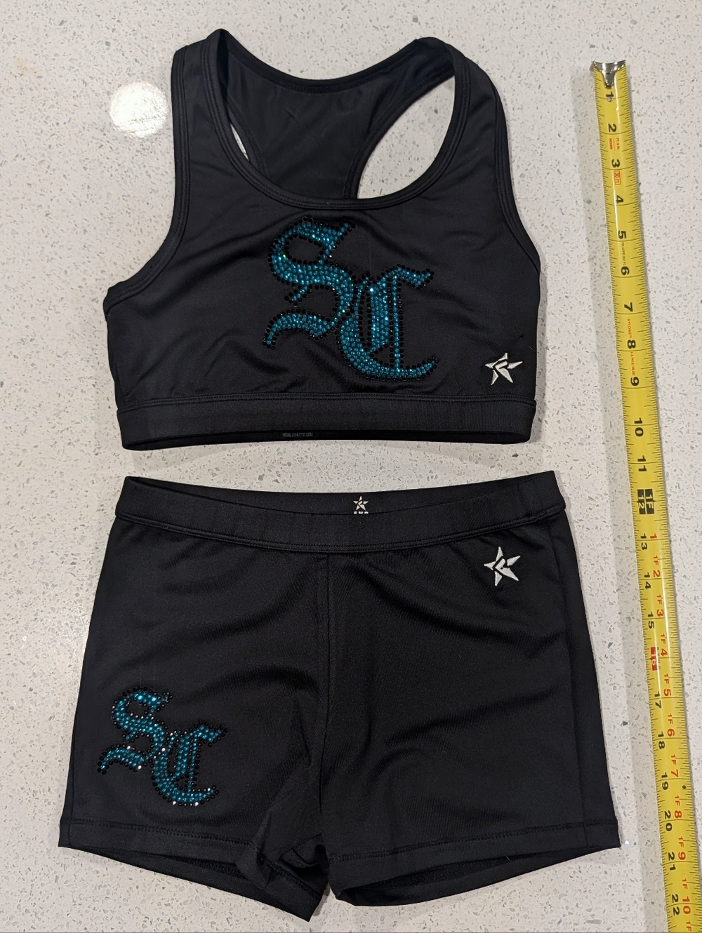 ICONIC Supreme Cheer REAL ALLSTAR Uniform Cheerleading Rebel Athletics AXS Set - Picture 1 of 6